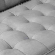 Somerset Gray Velvet Mid Century Modern Sofa - Furniture City (CA)l