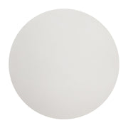 Pinni White Concrete Round Dining Table with Bronze Painted Accent - Furniture City (CA)l