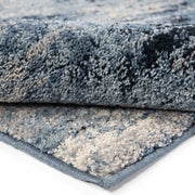 Spartan Contemporary 8x10 Area Rug in Cream/Blue - Furniture City (CA)l
