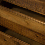 Superb Rustic Oak Buffet Cabinet - Furniture City (CA)l