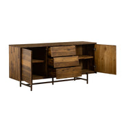 Superb Rustic Oak Buffet Cabinet - Furniture City (CA)l