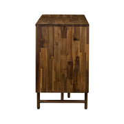 Superb Rustic Oak Buffet Cabinet - Furniture City (CA)l