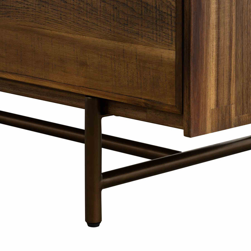 Superb Rustic Oak Buffet Cabinet - Furniture City (CA)l