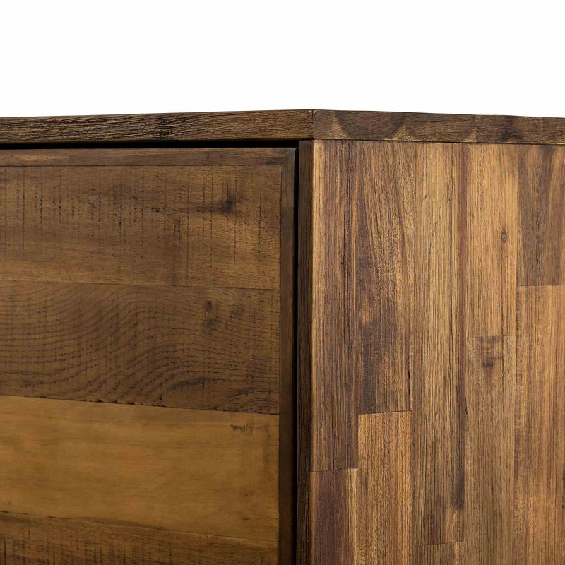 Superb Rustic Oak Buffet Cabinet - Furniture City (CA)l