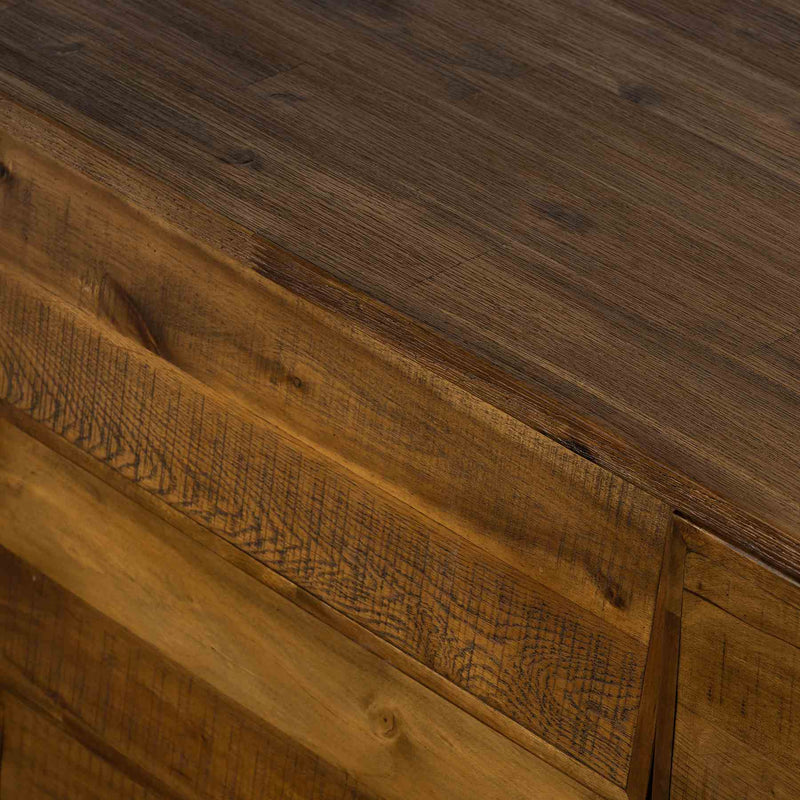 Superb Rustic Oak Buffet Cabinet - Furniture City (CA)l