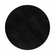 Sylvie Brushed Oak and Metal Round Coffee Table - Furniture City (CA)l