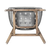 Tutti Frutti Indoor Outdoor Bar Height Bar Stool in Light Eucalyptus Wood with Gray Rope - Furniture City (CA)l