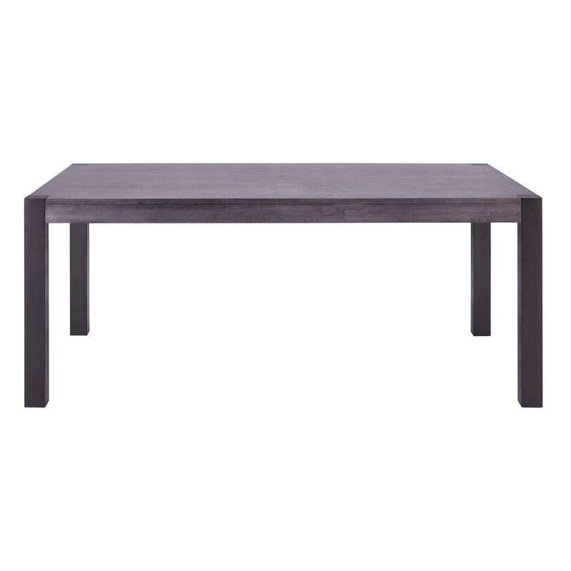Tatum Contemporary Dining Table in Mineral Finish and Gray Walnut Top - Furniture City (CA)l