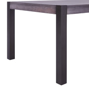 Tatum Contemporary Dining Table in Mineral Finish and Gray Walnut Top - Furniture City (CA)l