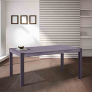 Tatum Contemporary Dining Table in Mineral Finish and Gray Walnut Top - Furniture City (CA)l