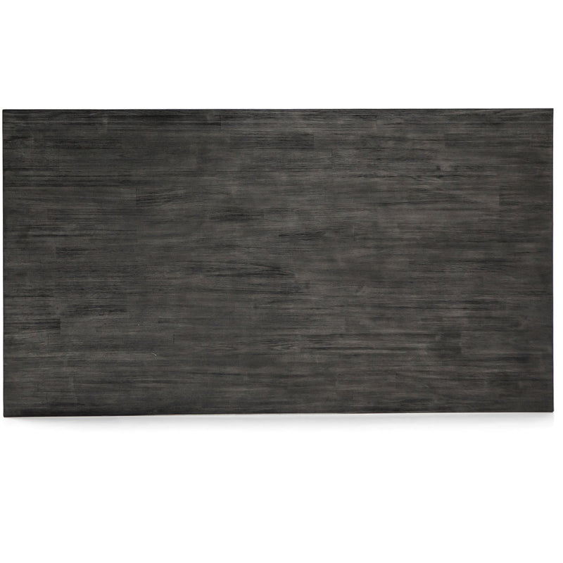 Toledo Mid-Century Tundra Gray Acacia Dining Table - Furniture City (CA)l
