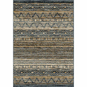 Togo Contemporary 5x8 Area Rug in Blue/Gold - Furniture City (CA)l