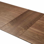 Treviso Mid-Century Extension Dining Table in Walnut Finish and Top - Furniture City (CA)l