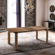 Treviso Mid-Century Extension Dining Table in Walnut Finish and Top - Furniture City (CA)l