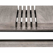 Vivid Outdoor Patio Coffee Table in Gray Eucalyptus Wood - Furniture City (CA)l