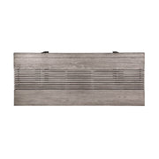 Vivid Outdoor Patio Dining Table in Gray Eucalyptus Wood - Furniture City (CA)l