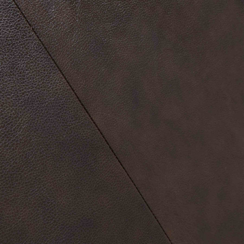 Vincenza 85" Dark Brown Leather Sofa - Furniture City (CA)l