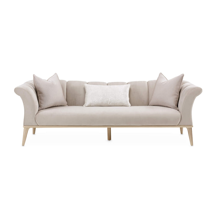 Yvette Sofa - Porcini/Medium Champagne
