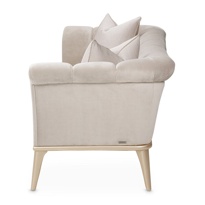 Yvette Sofa - Porcini/Medium Champagne