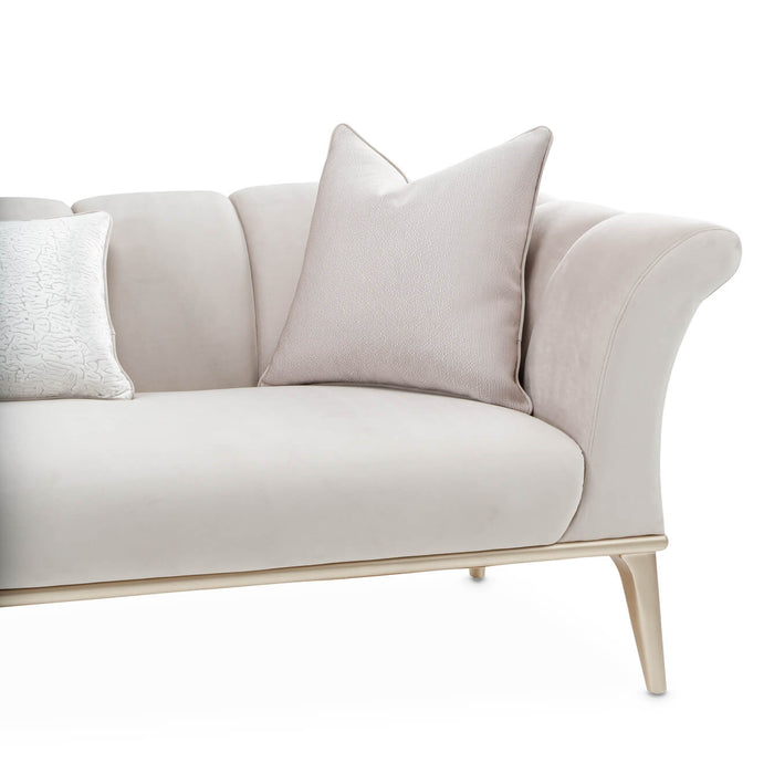 Yvette Sofa - Porcini/Medium Champagne