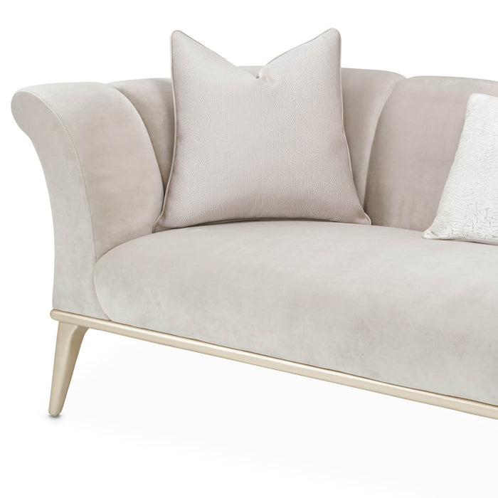 Yvette Sofa - Porcini/Medium Champagne