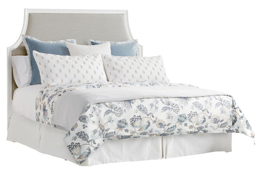 Lexington Furniture Avondale Inverness King Upholstered Panel Bed in Alabaster White image