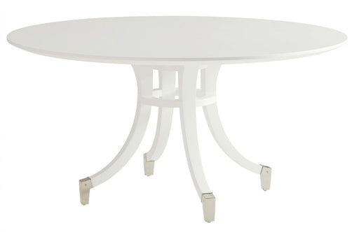 Lexington Furniture Avondale Bloomfield 54" Round Dining Table in White 415-870C image