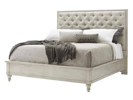 Lexington Oyster Bay California King Sag Harbor Tufted Upholstered Bed in Distressed 714-135C image