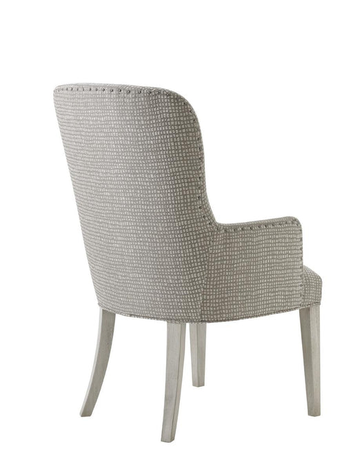 Lexington Oyster Bay Baxter Upholstered Arm Chair in Light Oyster Shell (Set of 2) 714-883-01 image