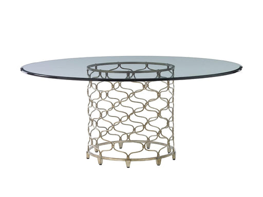 Lexington Laurel Canyon 60" Bollingter Dining Table in Silver image