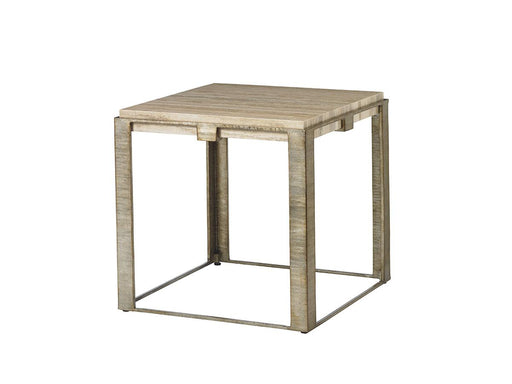 Lexington Laurel Canyon Stone Canyon Lamp Table in Silver 721-953 image