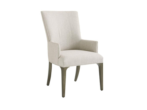 Lexington Ariana Bellamy Upholstered Arm Chair (Set of 2) in Platinum 732-883-01 image
