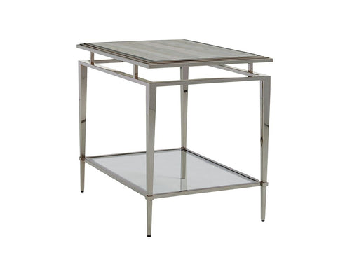 Lexington Ariana Athene Stainless End Table in Platinum 732-955C image