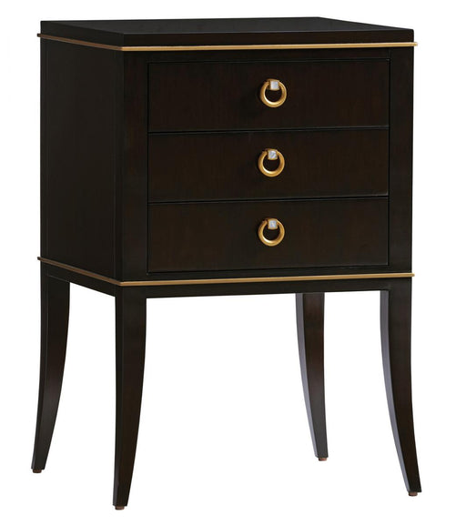 Lexington Furniture Carlyle Bella 3 Drawer Night Table in Satin Gold 736-622 image