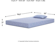 iKidz Ocean Mattress and Pillow - Furniture City (CA)l