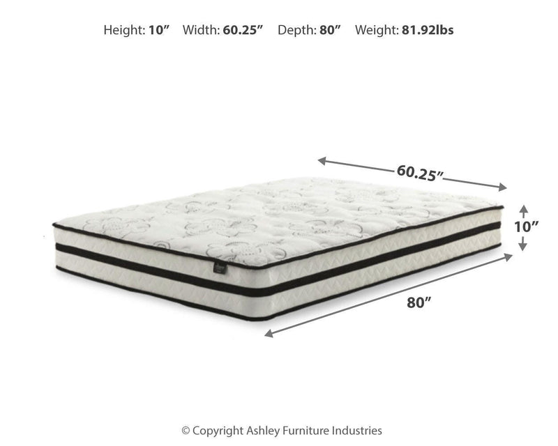 Chime 10 Inch Hybrid Mattress in a Box - Furniture City (CA)l