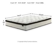 Chime 12 Inch Hybrid Mattress in a Box - Furniture City (CA)l