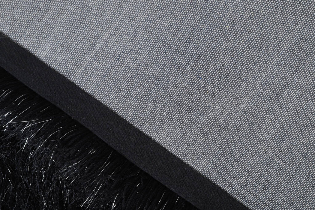 MANHATTAN  BLACK  MH08  5' X 7'