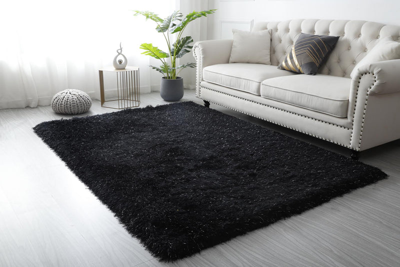 MANHATTAN  BLACK  MH08  5' X 7' - Furniture City (CA)l