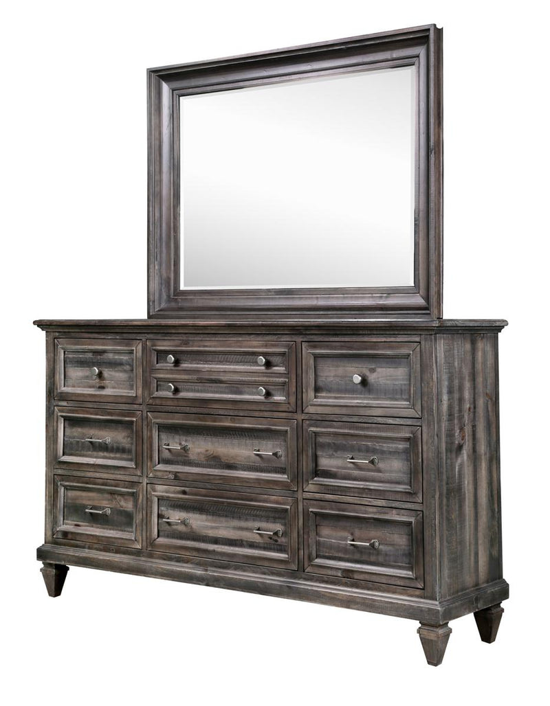 Magnussen Calistoga 9 Drawer Dresser in Weathered Charcoal
