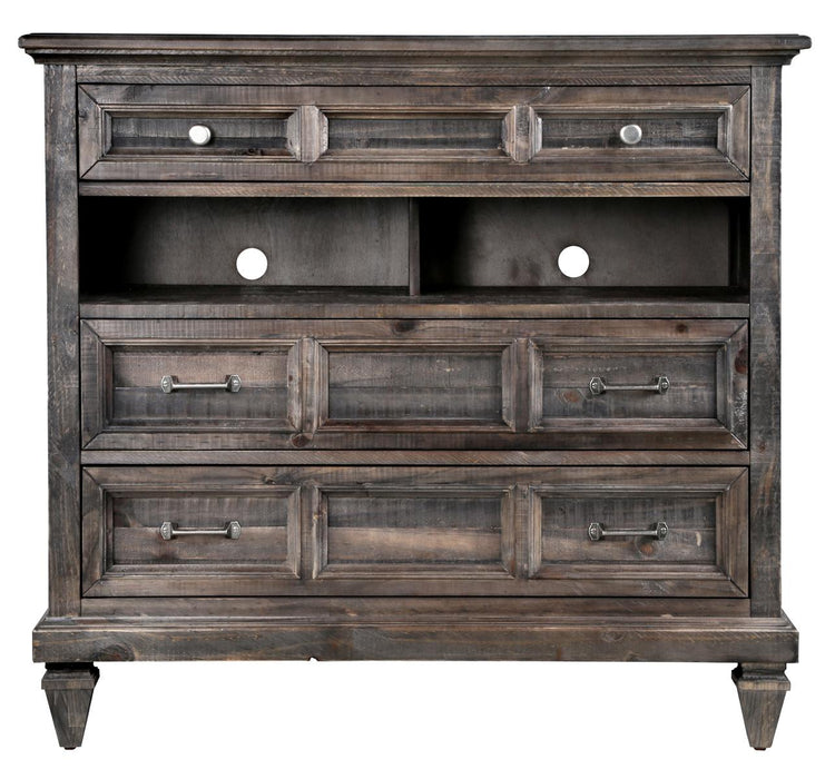 Magnussen Calistoga Media Chest  in Weathered Charcoal