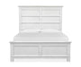Magnussen Furniture Bellevue Manor California King Panel Bed in Weathered Shutter White image