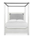 Magnussen Furniture Bellevue Manor King Poster Bed in Weathered Shutter White image