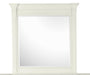 Magnussen Furniture Brookfield Square Mirror in Cotton White image
