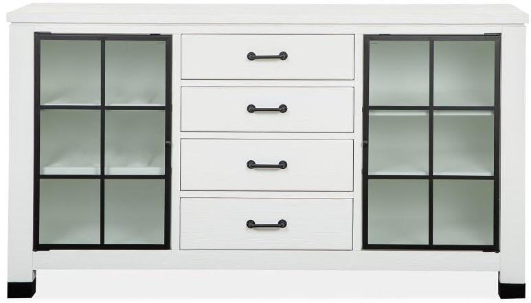 Magnussen Furniture Harper Springs Buffet in Silo White