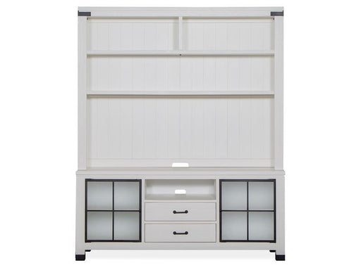Magnussen Furniture Harper Springs Console with Hutch in Silo White image