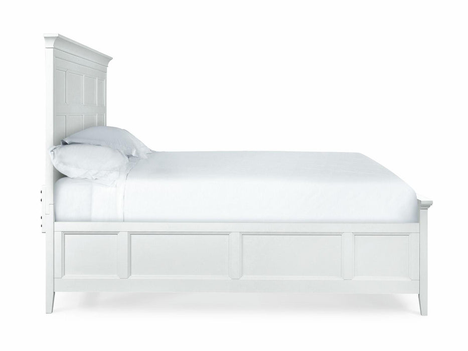 Magnussen Furniture Kentwood Queen Panel Bed in White