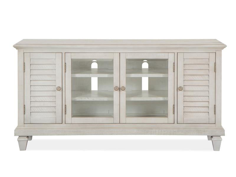 Magnussen Furniture Newport Small Console in Alabaster - Furniture City (CA)l