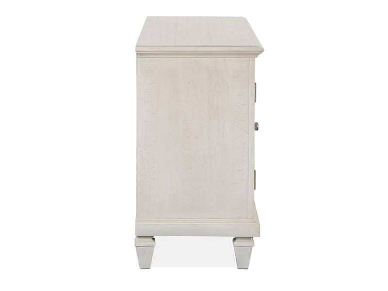 Magnussen Furniture Newport Small Console in Alabaster - Furniture City (CA)l