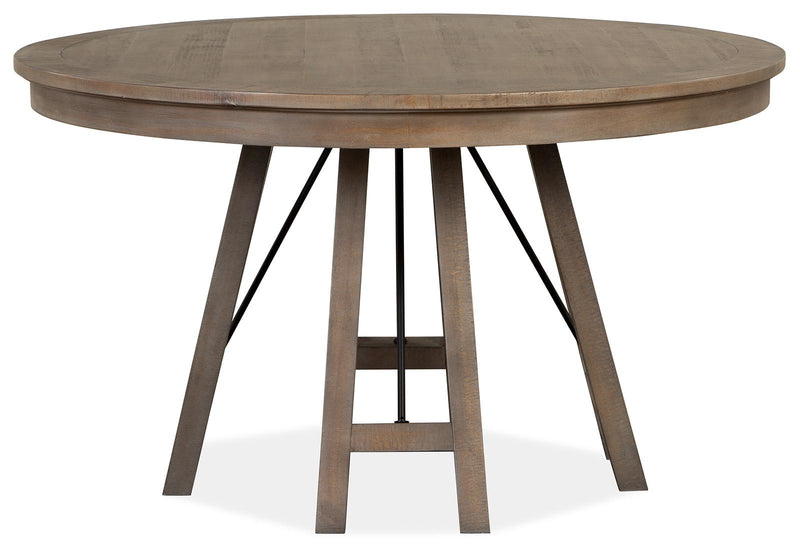 Magnussen Furniture Paxton Place 52" Round Dining Table in Dovetail Grey - Furniture City (CA)l